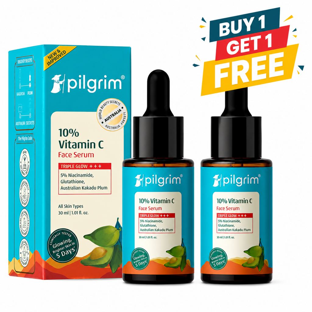 10% Vitamin C Face Serum For Triple Glow+++(Buy 1 Get 1 Free)